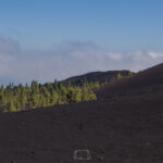 Arenas negras del volcán de Trevejo