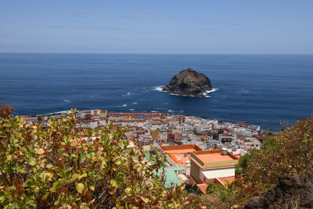 Vista de Garachico desde mirador