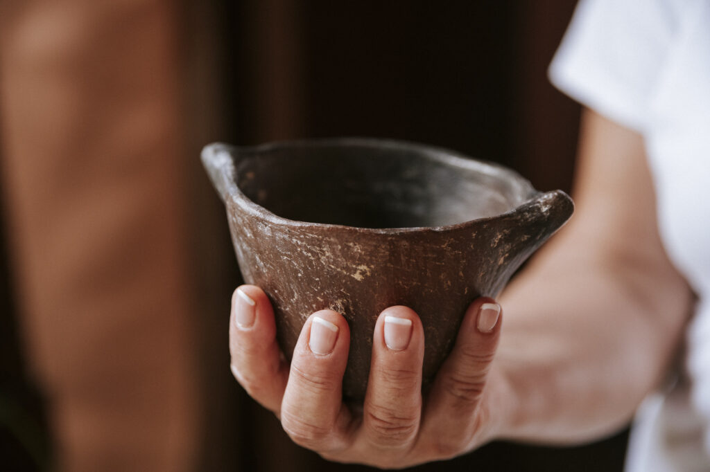 Pieza de artesanía canaria del alfarero tradicional Juan Manuel Pérez Galván